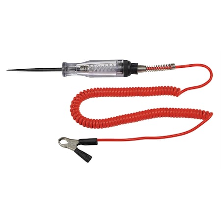 S&G Tool Aid Heavy Duty Circuit Tester with Retractable Wire and 3-1/4" Probe Length 27300